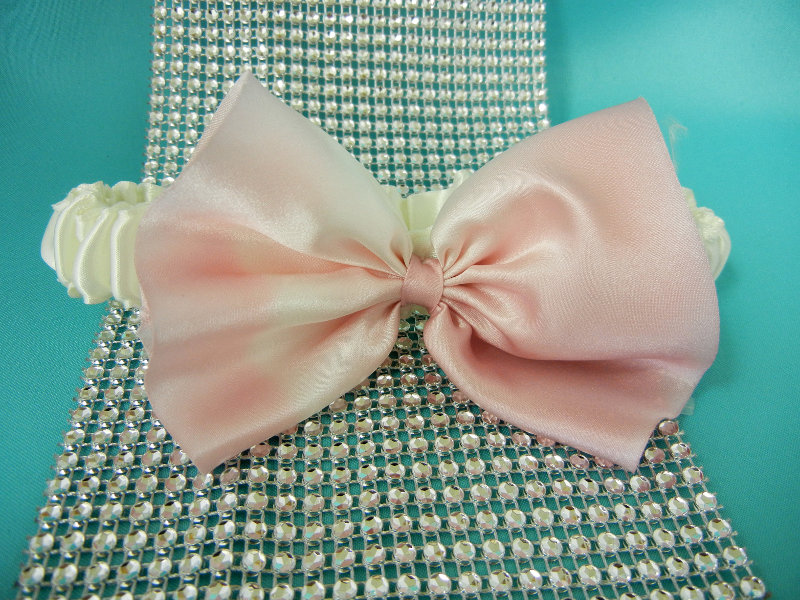 Satin Garter Band w/Silk Bow